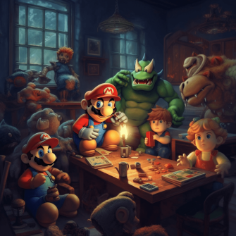 Multiplayer online games bring gamers together